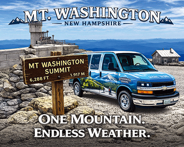 Animated Mount Washington Auto Road magnet